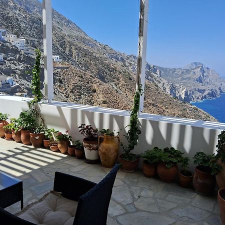 Anemos Guest House Karpathos Olympos  ภายนอก รูปภาพ