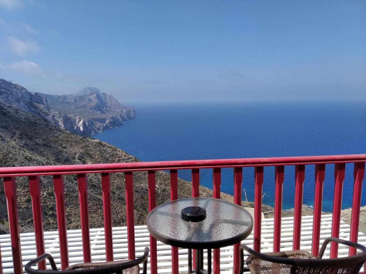 Anemos Guest House Karpathos Olympos  ภายนอก รูปภาพ