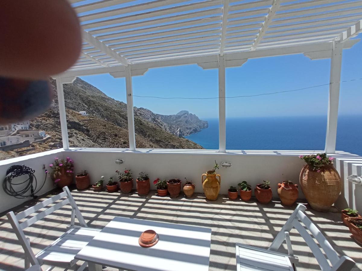 Anemos Guest House Karpathos Olympos  ภายนอก รูปภาพ
