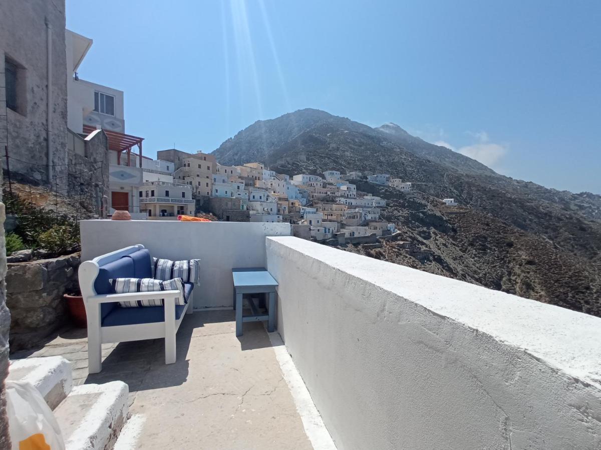 Anemos Guest House Karpathos Olympos  ภายนอก รูปภาพ