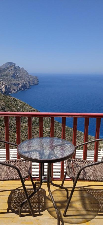 Anemos Guest House Karpathos Olympos  ภายนอก รูปภาพ