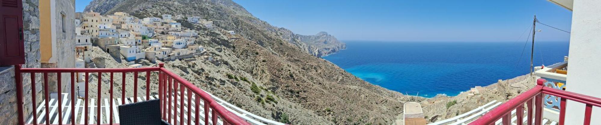 Anemos Guest House Karpathos Olympos  ภายนอก รูปภาพ